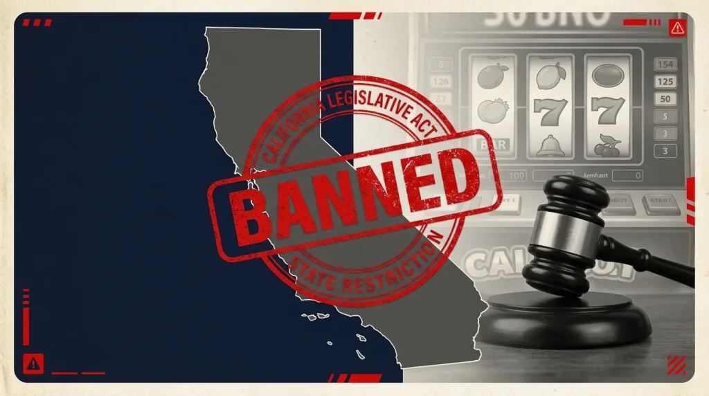 California sweepstakes casino ban AB 831 legislation