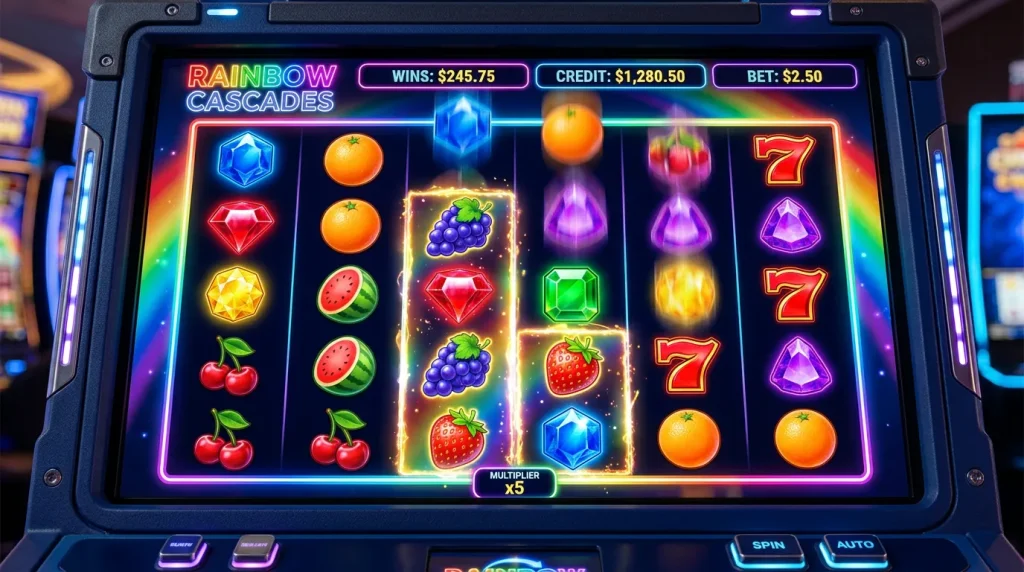 Slot game mechanics Megaways Hold and Win Cascading reels explained