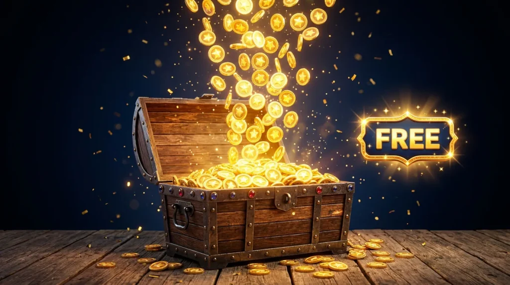 Free sweeps coins bonus without deposit at sweepstakes casino
