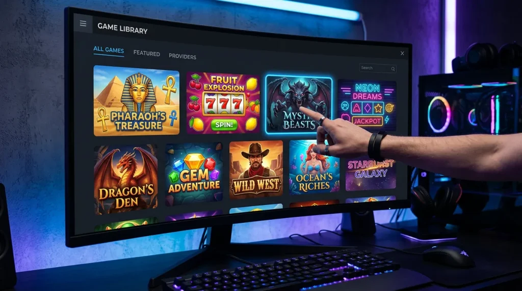 Slot game providers at sweepstakes casinos comparison